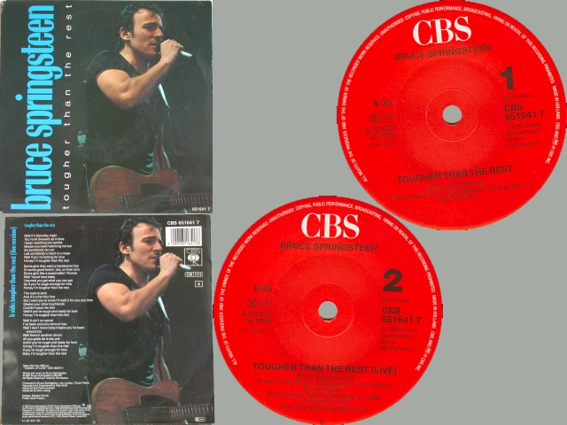 Bruce Springsteen - TOUGHER THAN THE REST (STUDIO / LIVE)